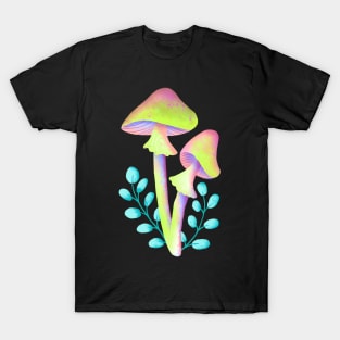 Everyone Know Magic Mushroom With Leaves Over The Next T-Shirt